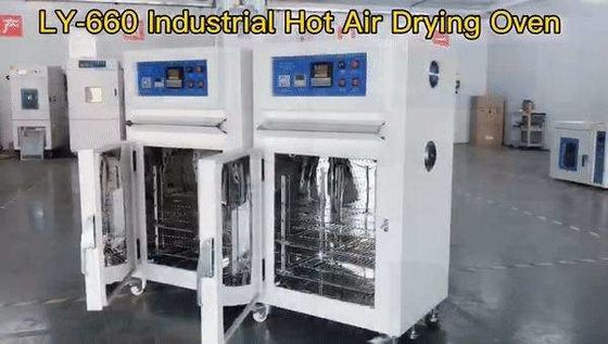 Ukuran dan Suhu yang Dapat Disesuaikan LIYI Layar Sentuh Industri Oven Pengeringan Udara Panas