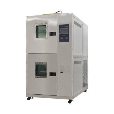 LIYI 2 Zone Type Thermal Shock Test Chamber Kabinet Reservasi Suhu Tinggi dan Rendah