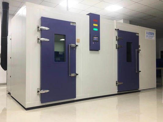 LIYI 2 Doors Walk In Test Chamber Ruang Kontrol Lingkungan Operasi Non Frosting