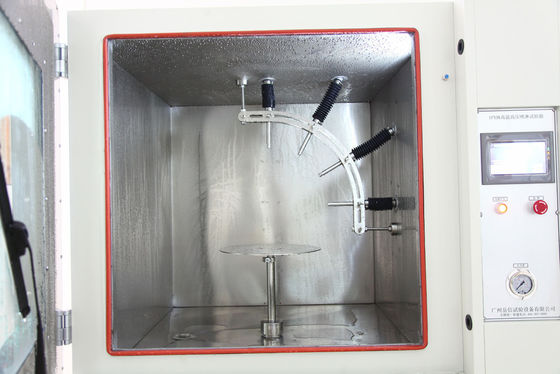 LIYI High Pressure Water Spray Test Chamber Alat Uji Tahan Air Standar ISO 20653