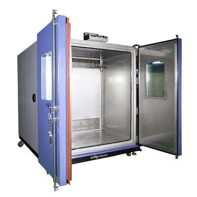 LIYI Programmable Environmental Test Chamber 8m3 Pintu Ganda Dengan Jendela Kaca