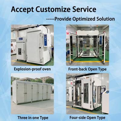 Oven Pengering Industri 300°C Pemanas Listrik SUS304