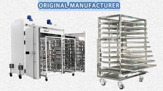 Oven pengeringan listrik industri suhu tinggi hingga 800 °C untuk bahan kimia