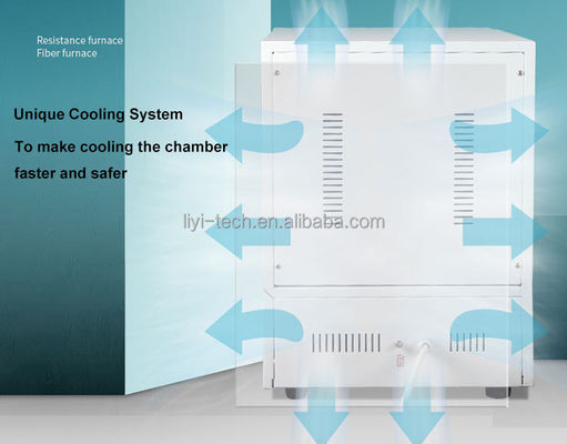 1200C Laboratory Muffle Furnace with ±1℃ Accuracy 15KW Power